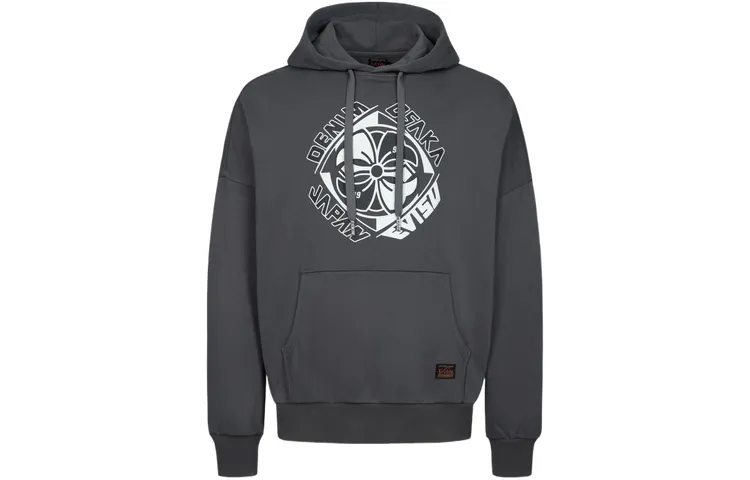 EVISU Sweatshirts Men's Hooded Moderate Regular
