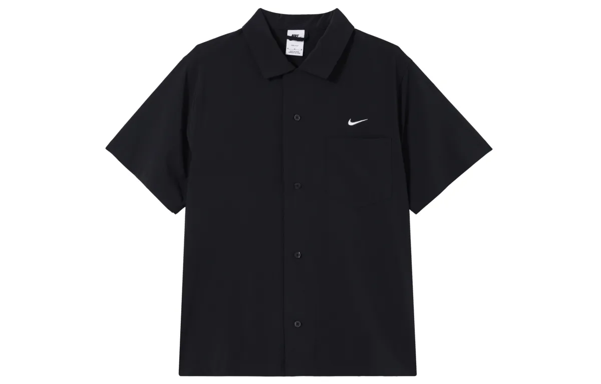 Nike SB Shirts Unisex Black Lapel Moderate