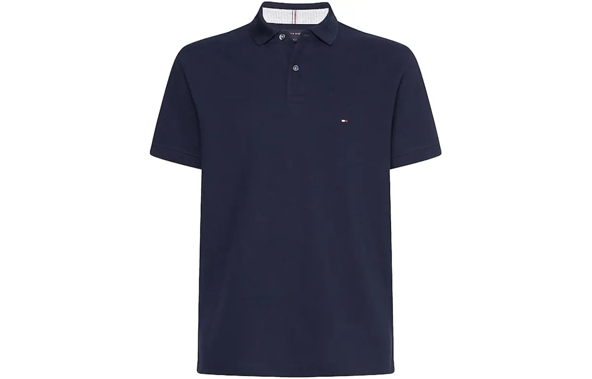 Tommy Hilfiger Polo Shirt Men's Navy Blue