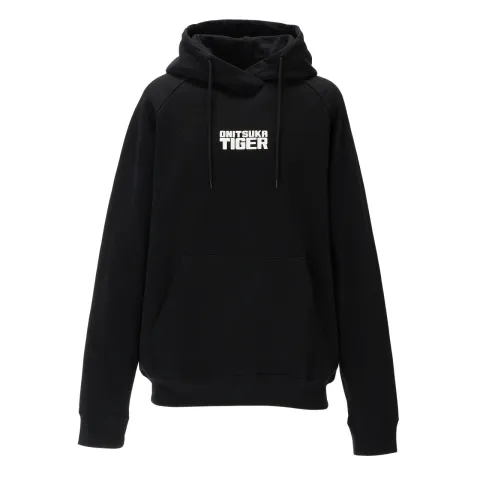 Onitsuka Tiger SWEAT HOODIE Sweatshirt Unisex Black