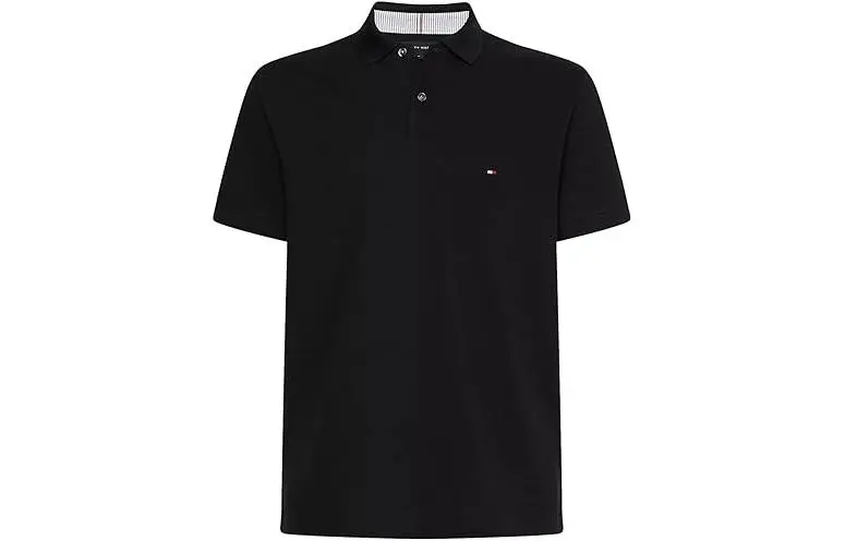 Tommy Hilfiger Polo Shirt Men's Black