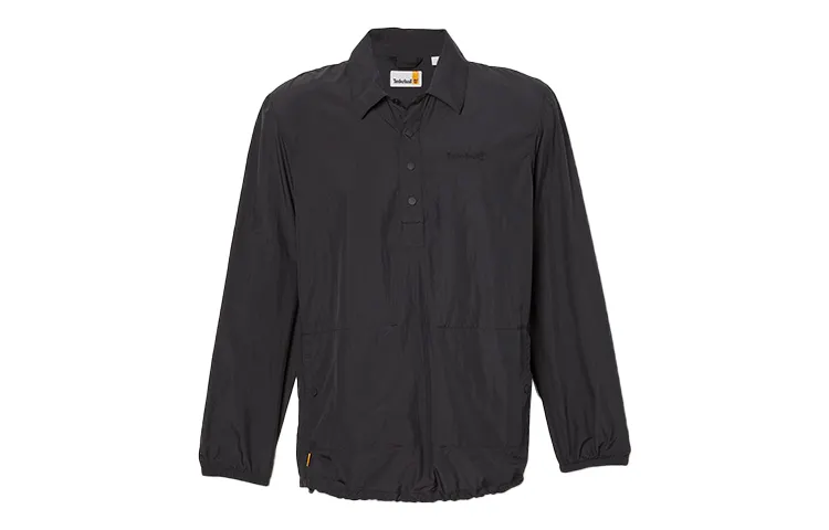 Timberland Shirts Men's Black Pointed Collar Moderate Other