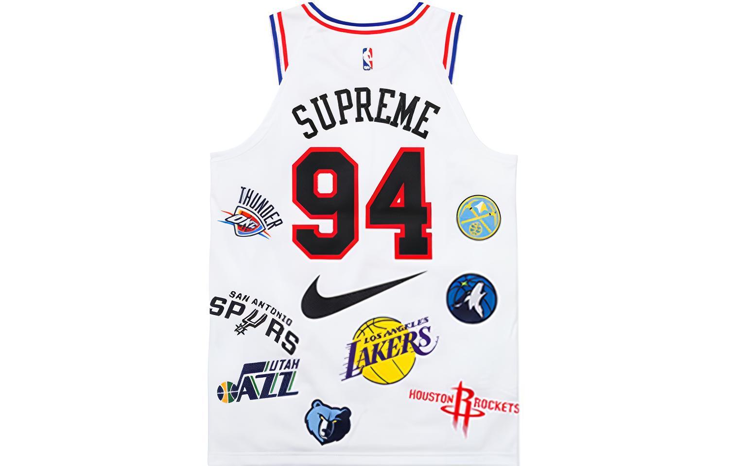 Supreme X Nike X Nba Teams Authentic Jersey