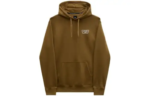 Vans Sweatshirts Men's Brown Hooded Moderate Regular