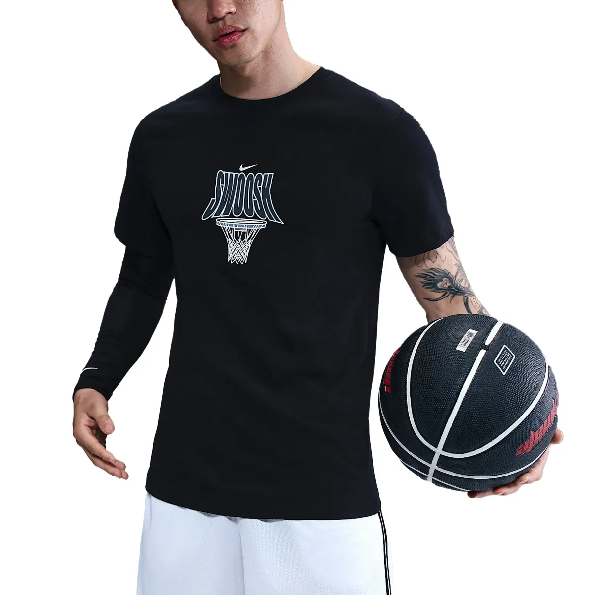 Nike Dri Fit T Shirt Unisex Black