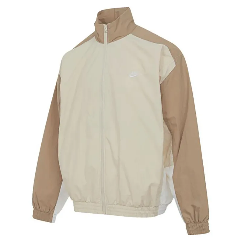Nike Jackets Men's Khaki Stand Collar Moderate Other