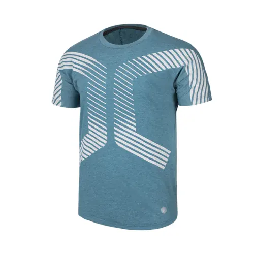 ASICS T Shirt Men's Mixed Dark Blue