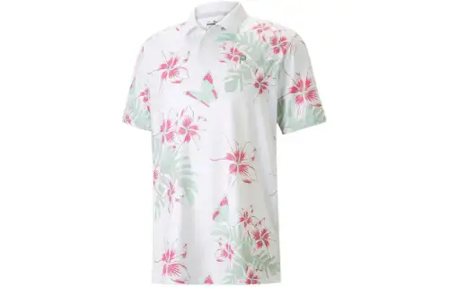 PUMA Polo Shirt Men's Multicolor