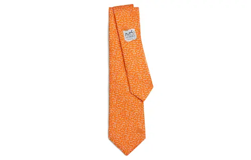 HERMES Ties Men's Orange