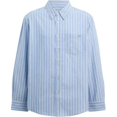 COACH Shirt Men's Blue Mixed Color