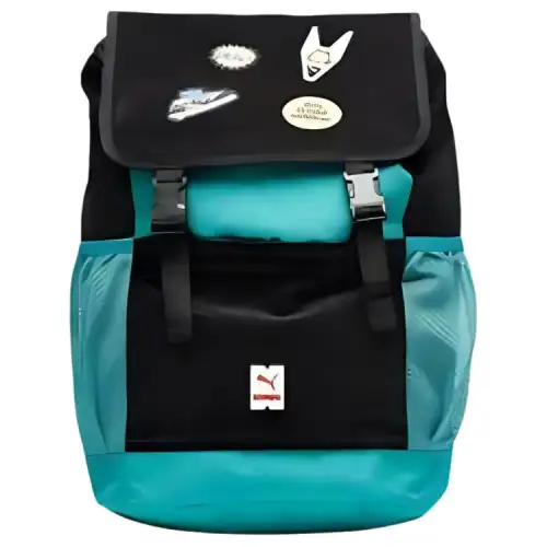 PUMA GARFIELD Collaboration Polyester Backpack Regular Unisex Blue/Black