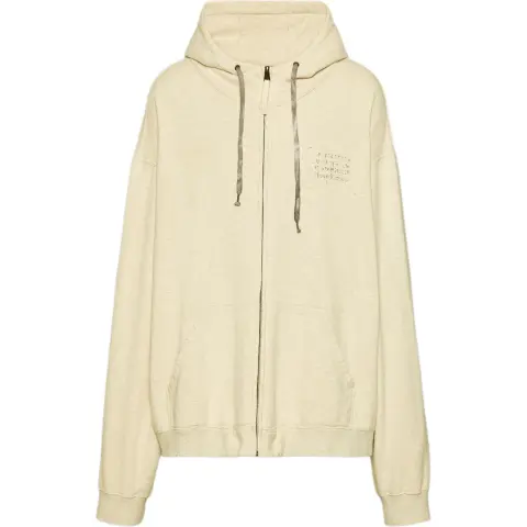 Maison Margiela Stamp Logo Zip Hoodie