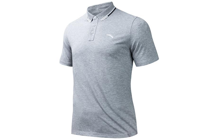 Мужская футболка Anta Polo (серая)