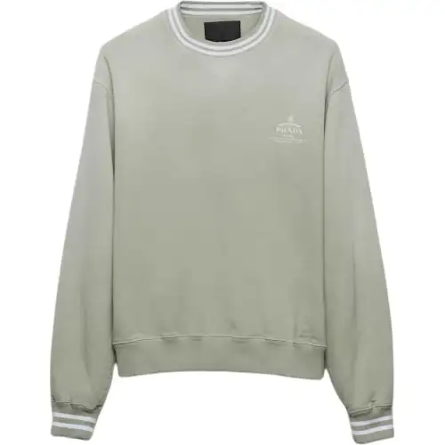 PRADA SS24 Sweatshirt Men's Green