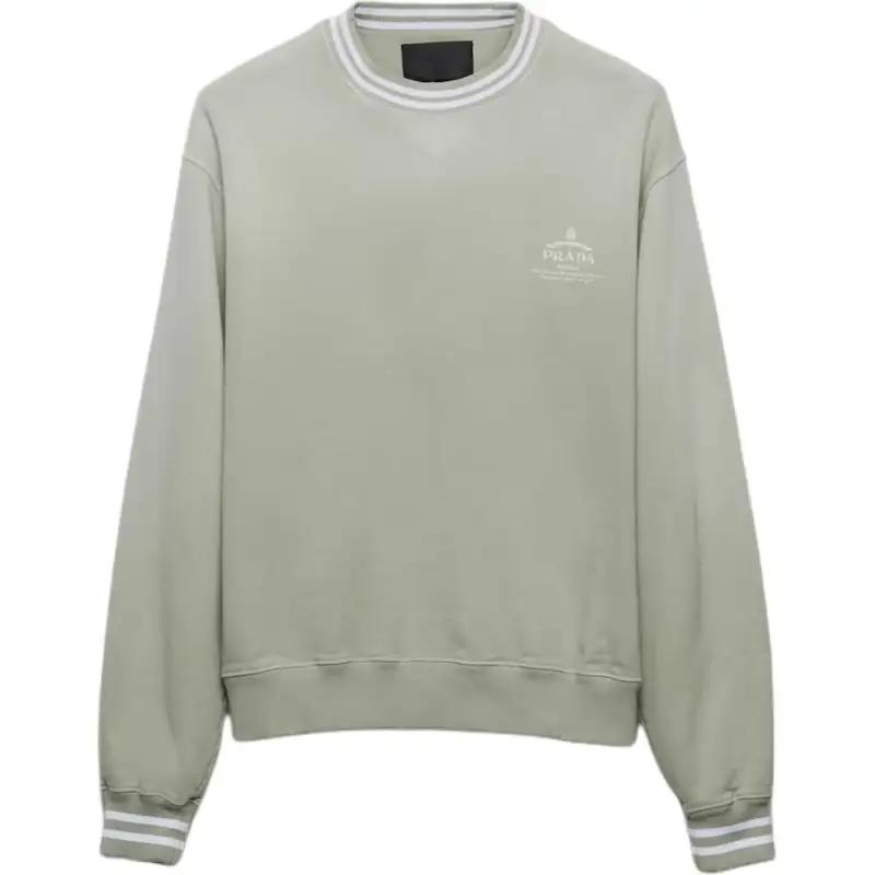 PRADA SS24 Sweatshirt Men's Green