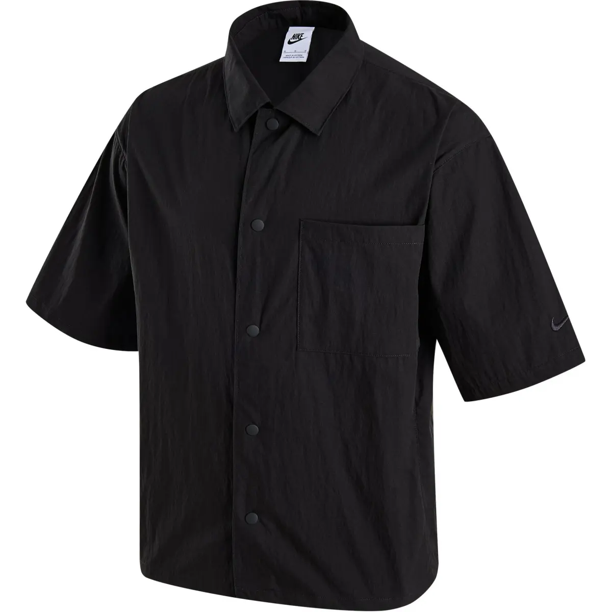 Nike Shirts Men's Black Lapel Moderate Other