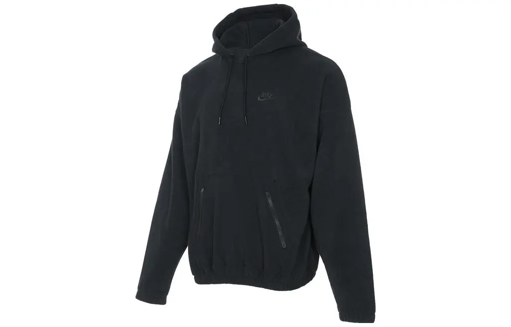 Nike Sweatshirts Men's Black Hooded Moderate Regular