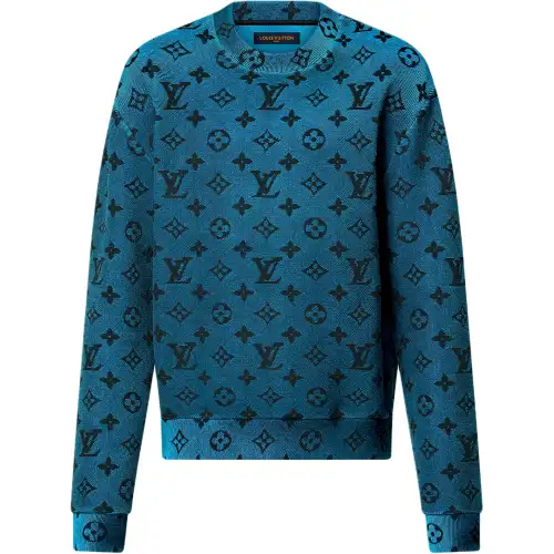 LOUIS VUITTON SS25 Sweatshirt Men's Blue