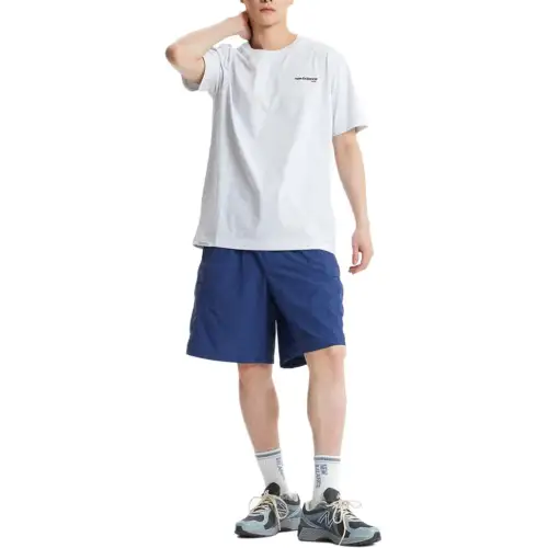 New Balance UNI Essential T Shirt Unisex 16 Light Gray