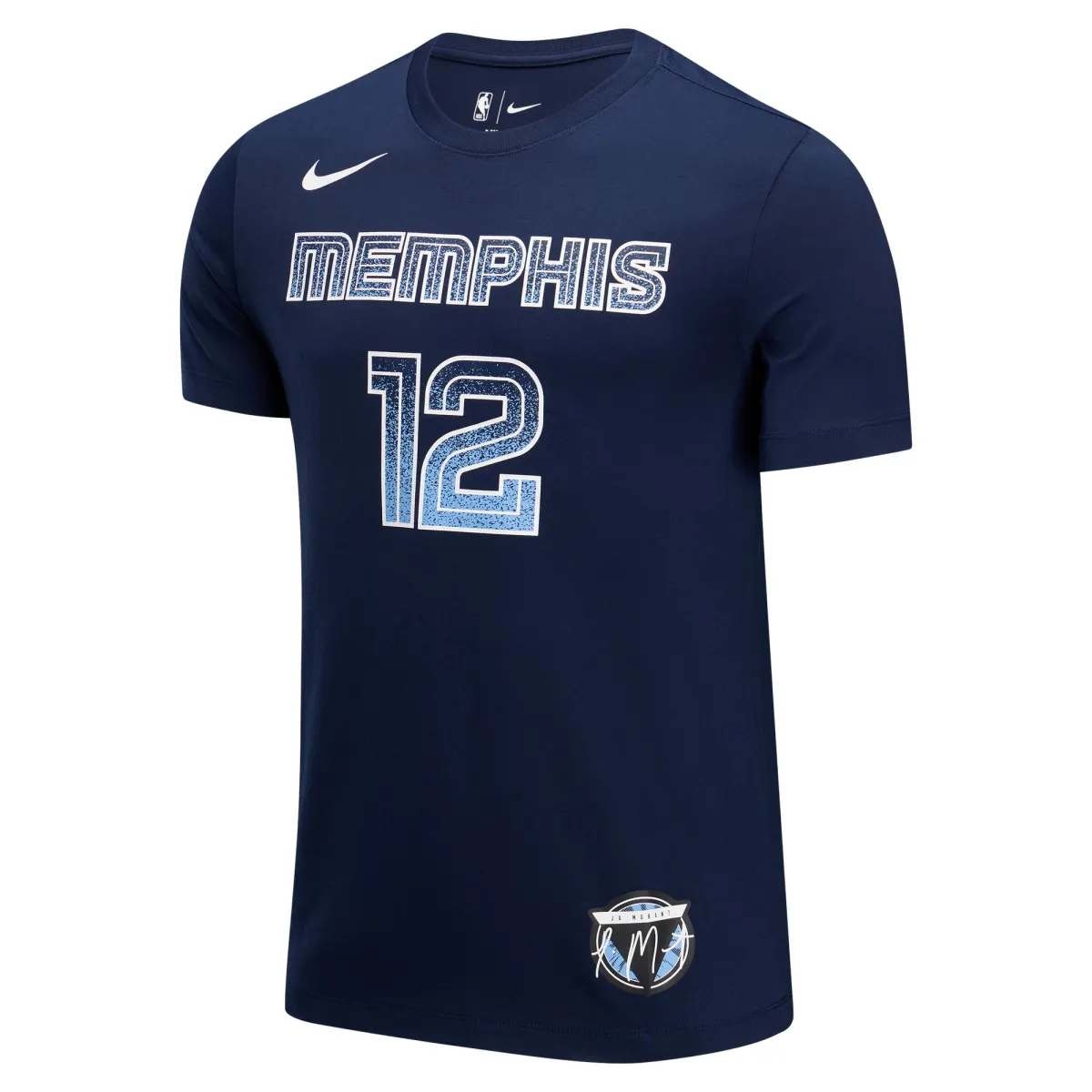 Nike x NBA Morant, Collection Memphis Grizzlies SS25 T Shirt Men's University Dark Blue/Ja Morant