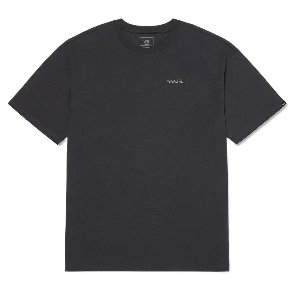 Vans T-Shirts Men's Gray Crew Neck Moderate Straight Fit