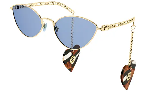 GUCCI Versatile Oval Sunglasses Women's