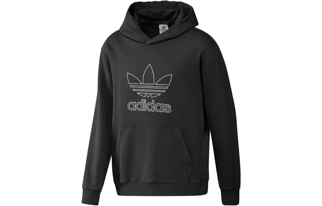 Adidas Originals logo-embroidered hoodie