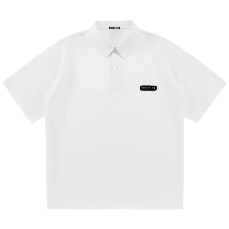 The Simpsons Polo Shirts Unisex Polo Collar Moderate Straight Fit