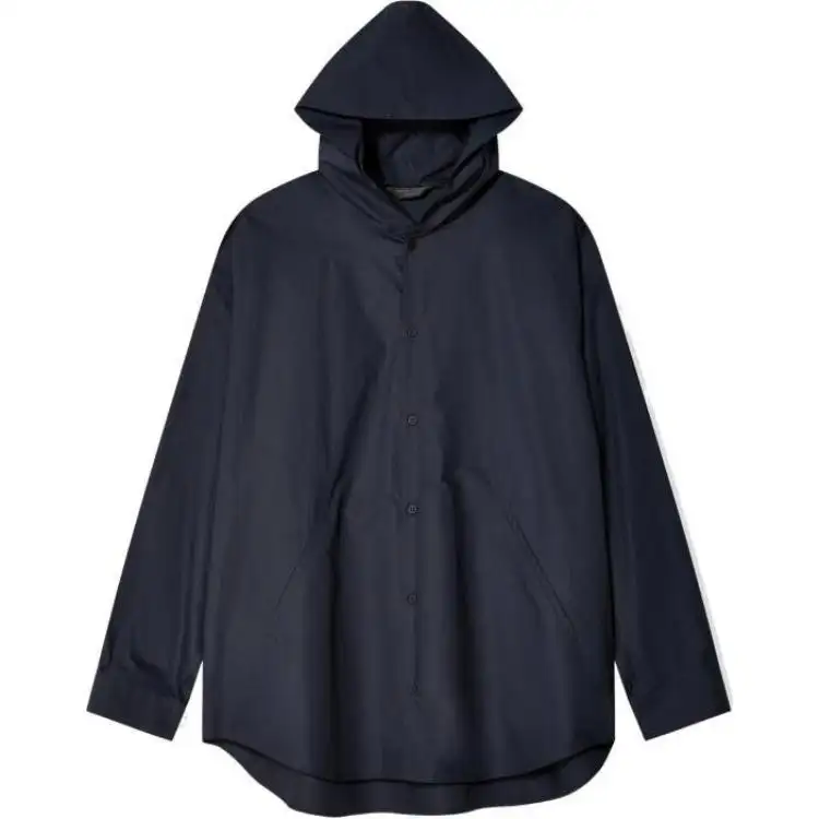 Balenciaga Hooded Oversized Shirt