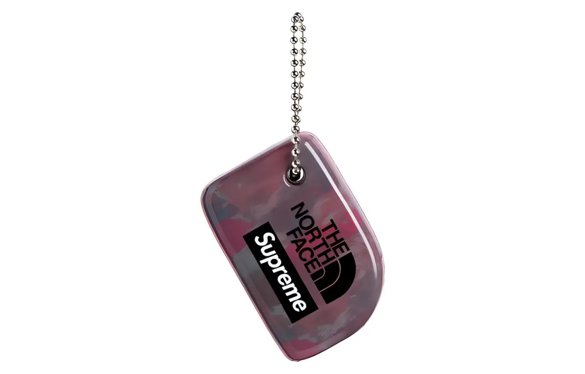 Supreme Keychains Unisex Black/Earth Yellow/Red