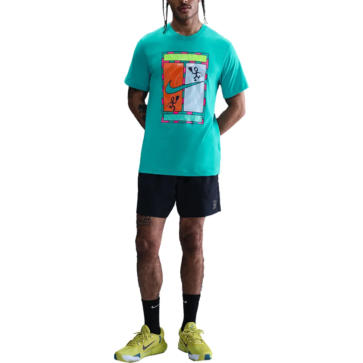 Nike Court Men's Dri FIT Tennis T Shirt