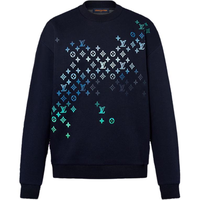 Мужское худи Louis Vuitton LOUIS VUITTON (синее)