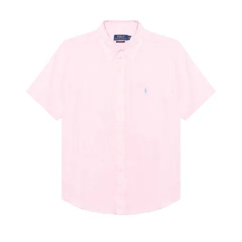 Polo Ralph Lauren SS23 Shirt Classic Version Men's Pink