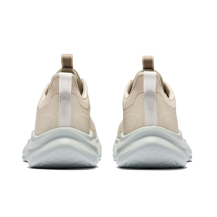 Erke Lingfeng Fabric Cushioning Breathable Cushioning Breathable Low top City Commuting Running Shoes Men’s Brown