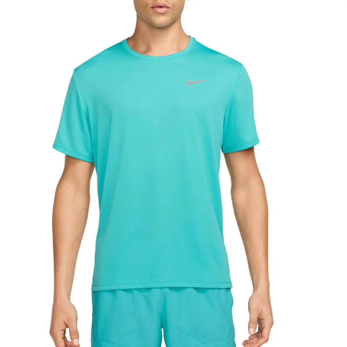Nike Miler Men's Dri FIT Uv Short Sleeve Running Top