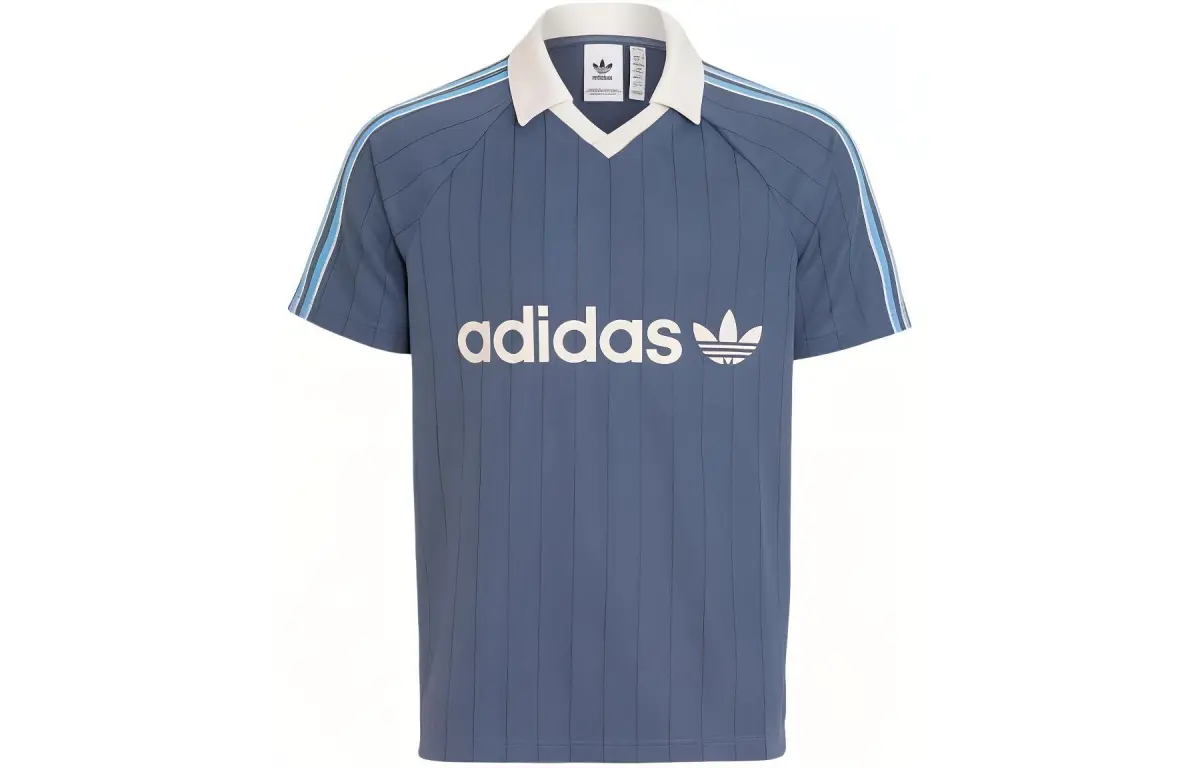 Adidas Striped Jacquard T shirt