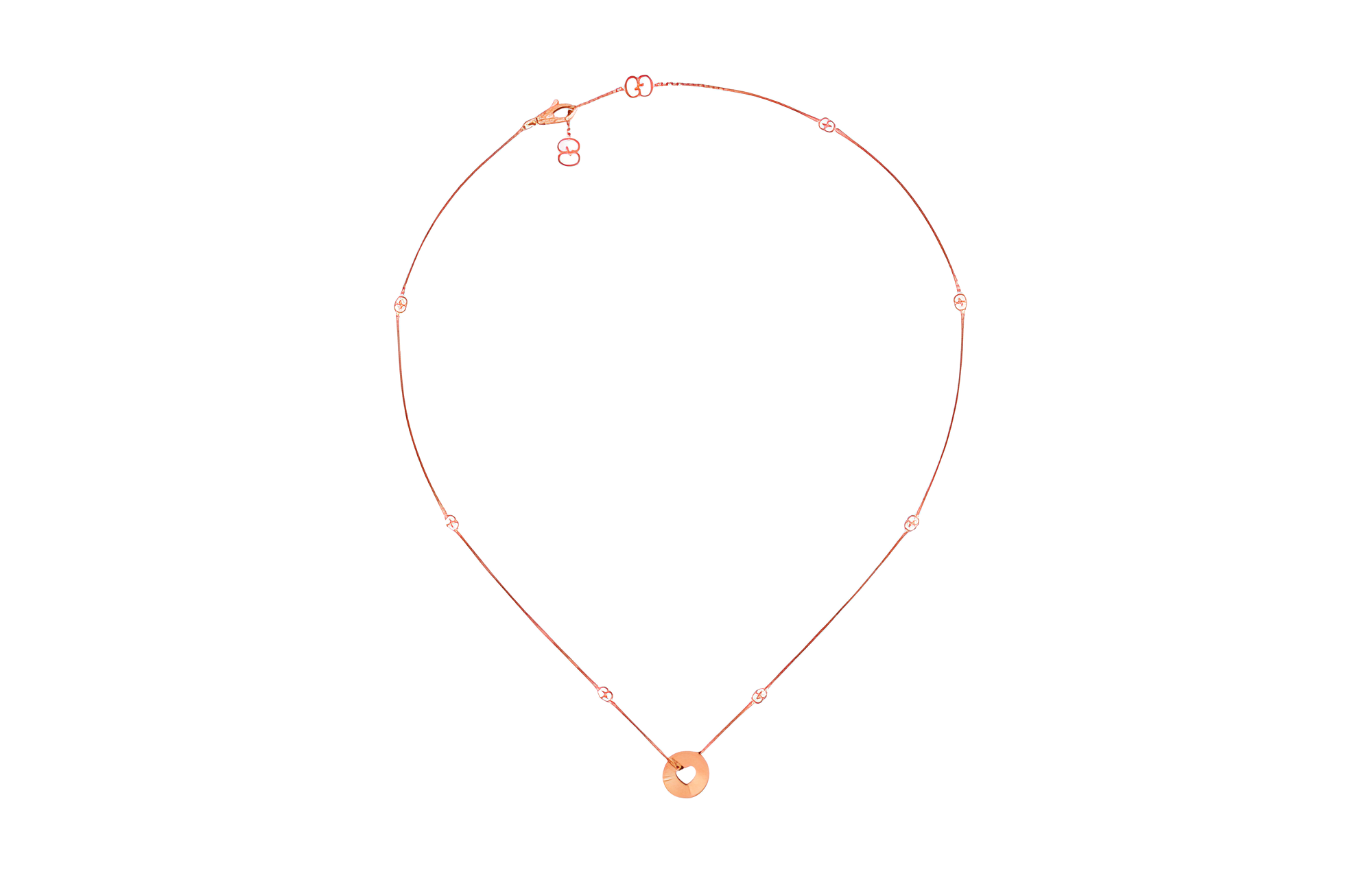 GUCCI Icon 18k Heart Necklace