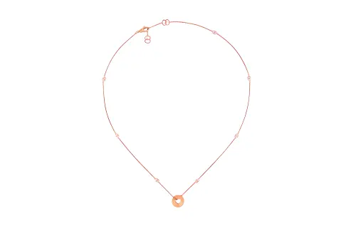 GUCCI Icon 18k Heart Necklace