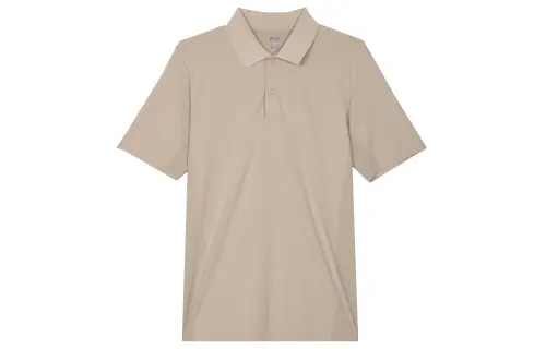UNIQLO Polo Shirt Men's Light Beige