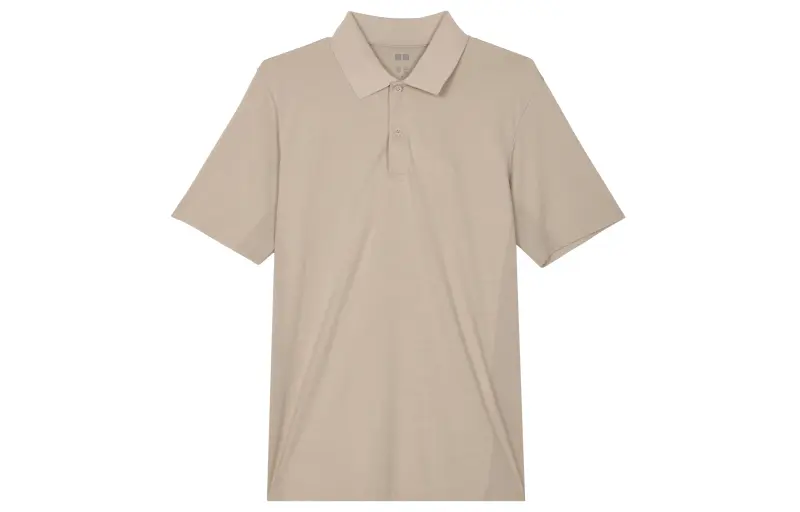 UNIQLO Polo Shirt Men's Light Beige