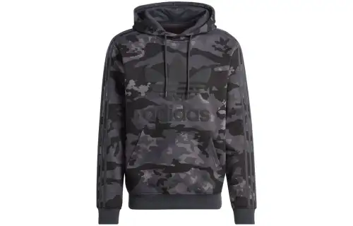 Adidas Originals Camo AOP Originals Sweatshirt Japan Version Men's Dark Gray