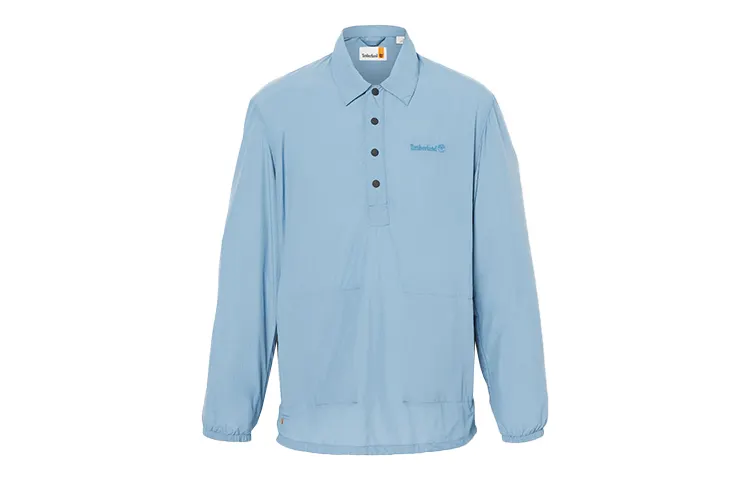 Timberland Shirts Men's Blue Pointed Collar Moderate Other