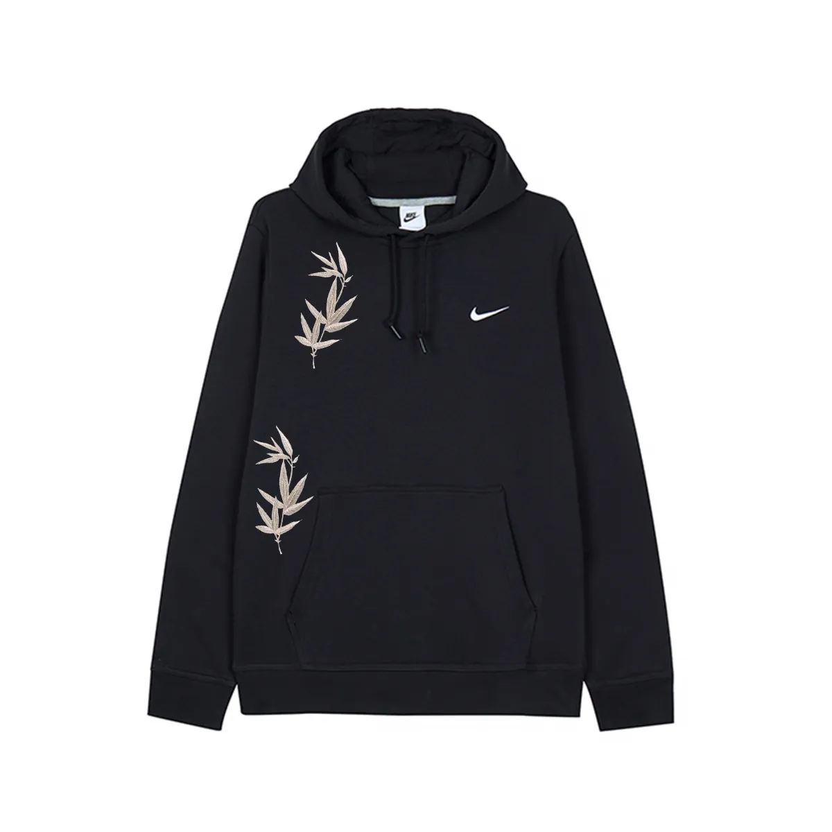 Nike Sweatshirts Men's Black Hooded Moderate Regular