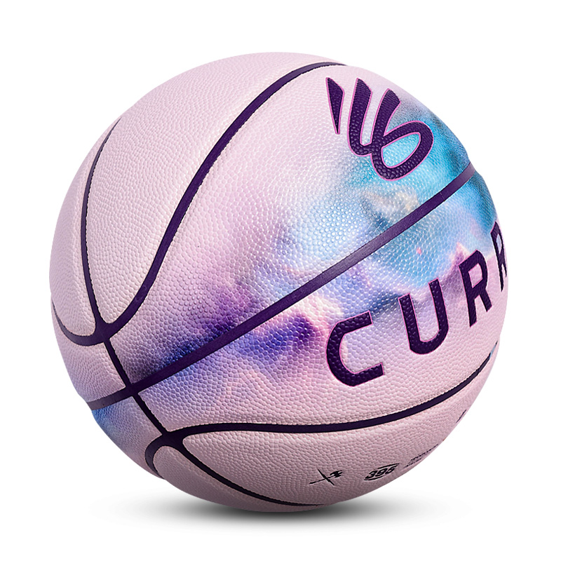 Under Armour CURRY 395 Pangaea Collection, Moisture Absorption Pu Basketball Light Galaxy Pink Size 7 Ball Training