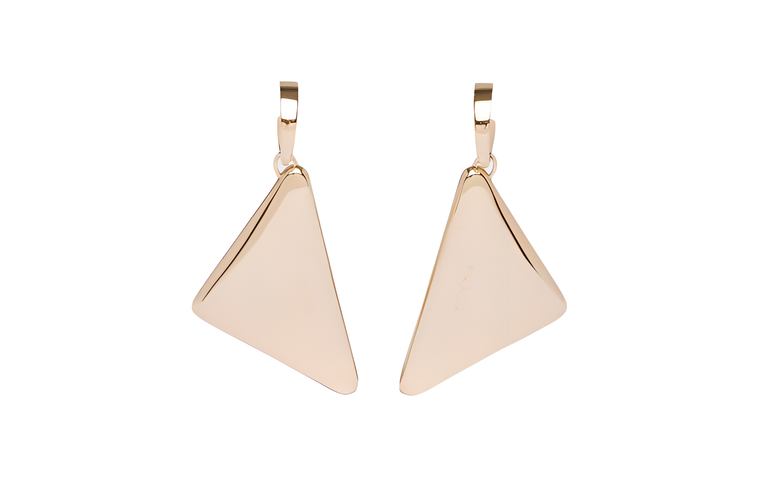 PRADA 18K Gold Earrings Women's Gold