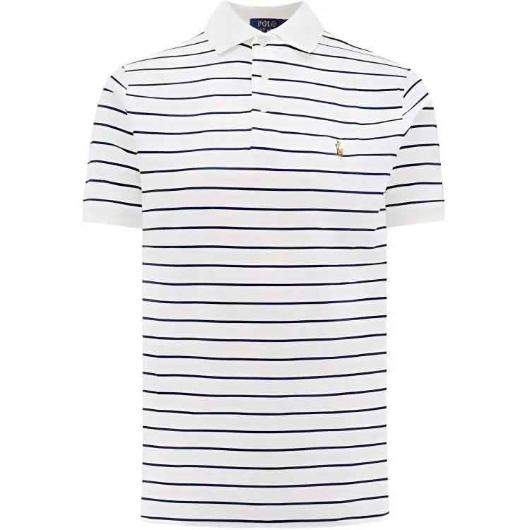 Polo Ralph Lauren Polo Pony Embroidered Striped Polo Shirt