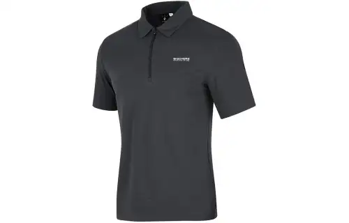 Skechers Polo Shirt Men's Charcoal Gray