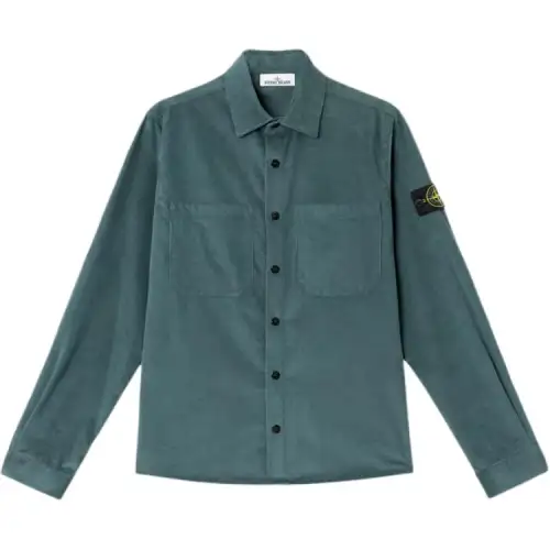 STONE ISLAND Compass badge Overshirt