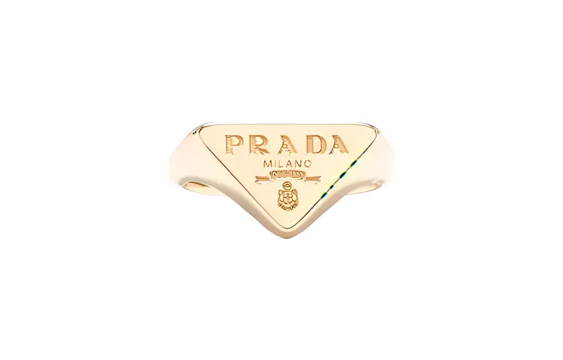 PRADA Rings Men's Gold