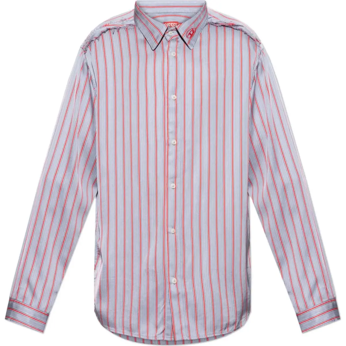 DIESEL S Klab Striped Button Up Shirt